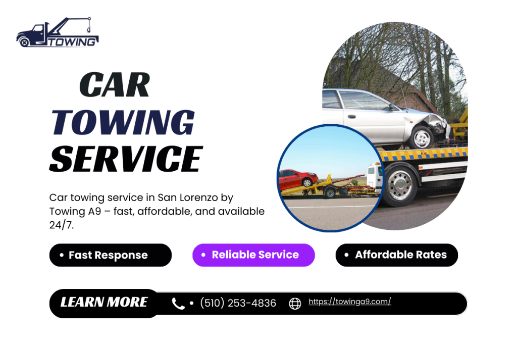 Car towing service in San Lorenzo