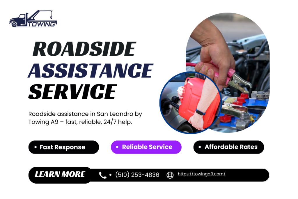 Roadside Assistance Service in San Leandro
